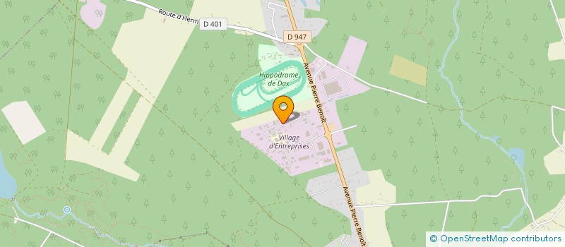 localisation de l'entreprise SOC ETABLISSEMENTS ROUCHON  SAINT-PAUL-LES-DAX