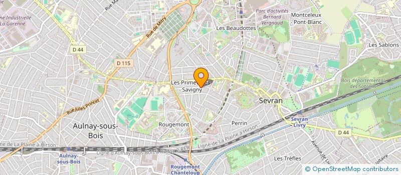 localisation de l'entreprise SOC ETANCHEITE CARRELAGE MACONNERIE à SEVRAN