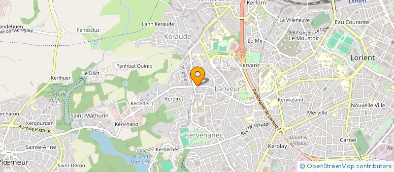 localisation de l'entreprise SOC ETANCHEITE DE L'OUEST CIE à LORIENT