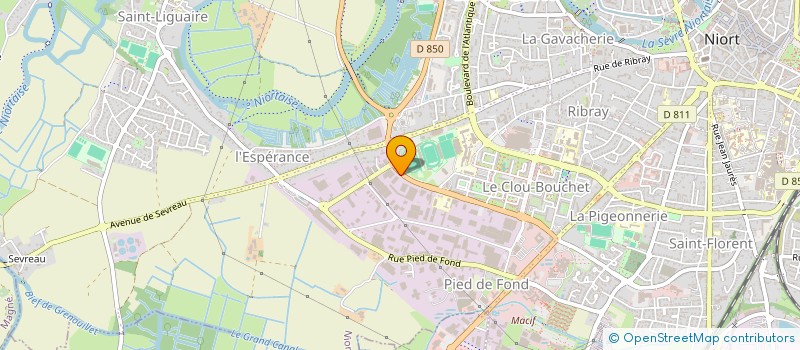 localisation de l'entreprise SOC ETANCHEITE PROMOT REVET INDUST POSE à NIORT