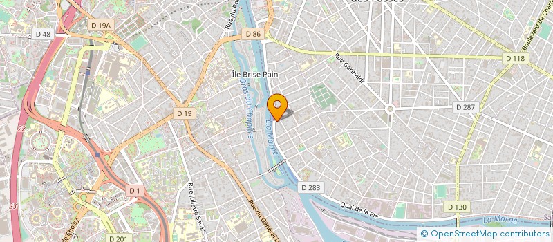 localisation de l'entreprise SOC ETIRAGE ET PROFILAGE TUBES à SAINT-MAUR-DES-FOSSES