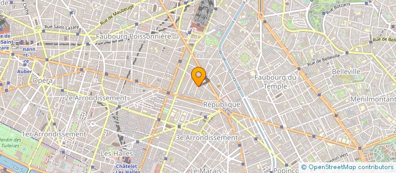 localisation de l'entreprise SOC ETS CHADEFAUX à PARIS