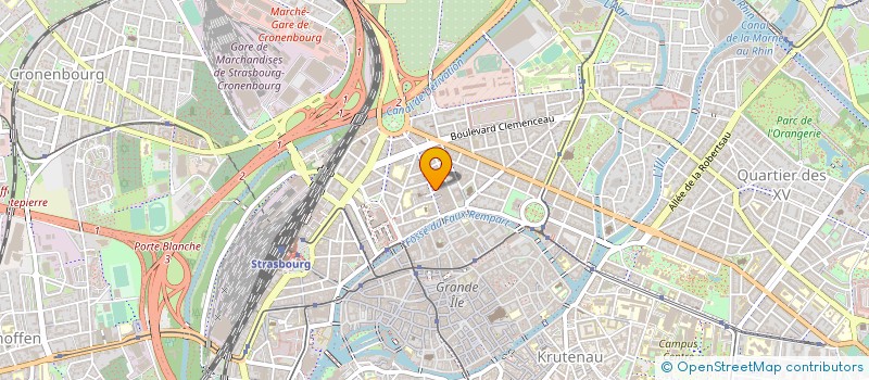 localisation de l'entreprise SOC ETU BROYAGE ELIMINA DECHET ALIMENTAI à STRASBOURG