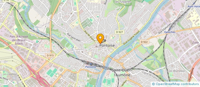 localisation de l'entreprise SOC ETUD CONSEIL IMMOB PRESTAT à PONTOISE