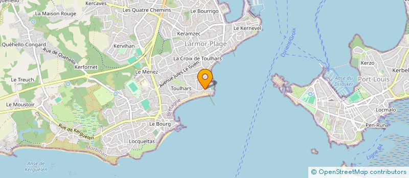 localisation de l'entreprise SOC ETUD DE PROSPECTION TRANS BRETAGNE  LARMOR-PLAGE