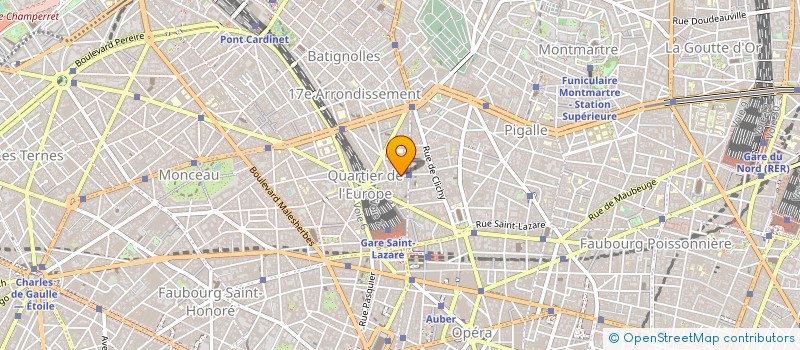 localisation de l'entreprise SOC ETUD REAL TRAV SECOND OEUV à PARIS