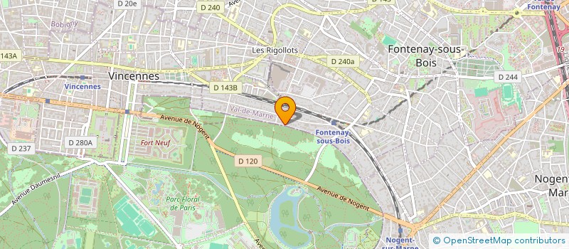 localisation de l'entreprise SOC ETUD REALIS IMMOB COMMERC à FONTENAY-SOUS-BOIS