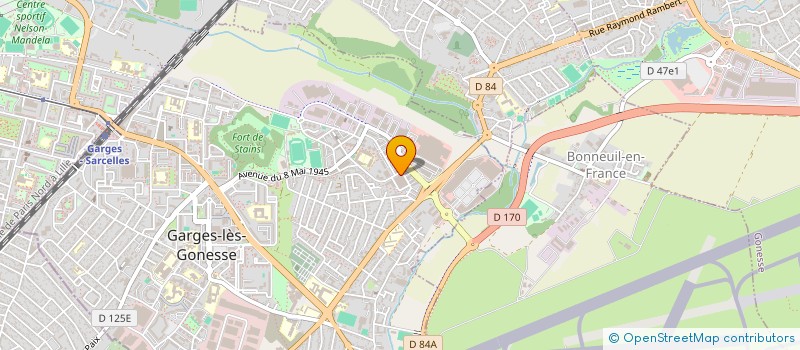 localisation de l'entreprise SOC ETUD RECHERCH BIEN IMMOBIL à GARGES-LES-GONESSE