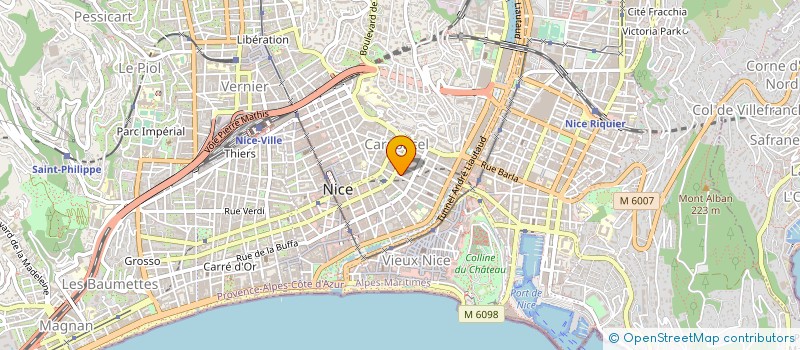 localisation de l'entreprise SOC ETUD REDACT ACTES SERANCA à NICE