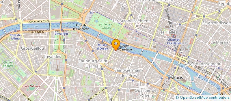 localisation de l'entreprise SOC ETUD RELATION PUBLIQUE à PARIS