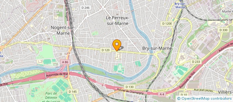 localisation de l'entreprise SOC ETUD REVET MAGASINS SOERMA à LE PERREUX-SUR-MARNE