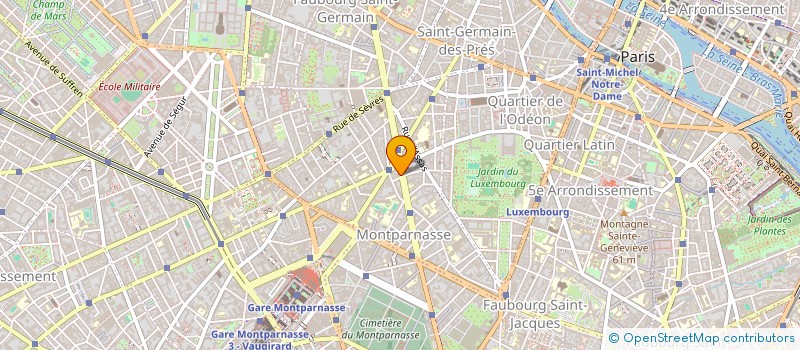 localisation de l'entreprise SOC ETUDE ADRIEN KISS  PARIS