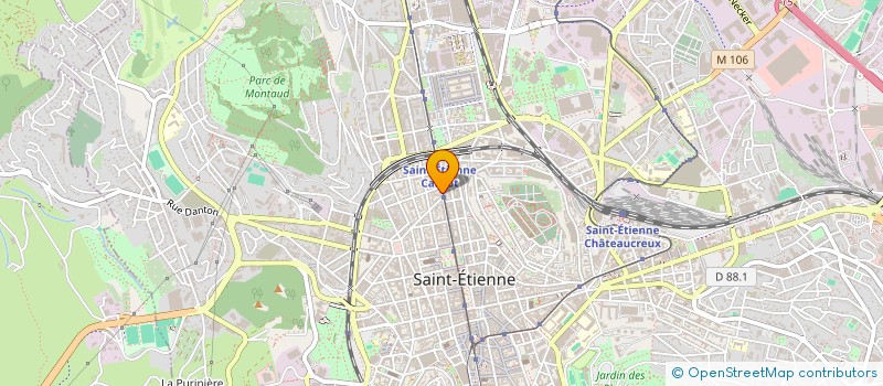 localisation de l'entreprise SOC ETUDE AGENCEMENT DECORAT 33 à SAINT-ETIENNE