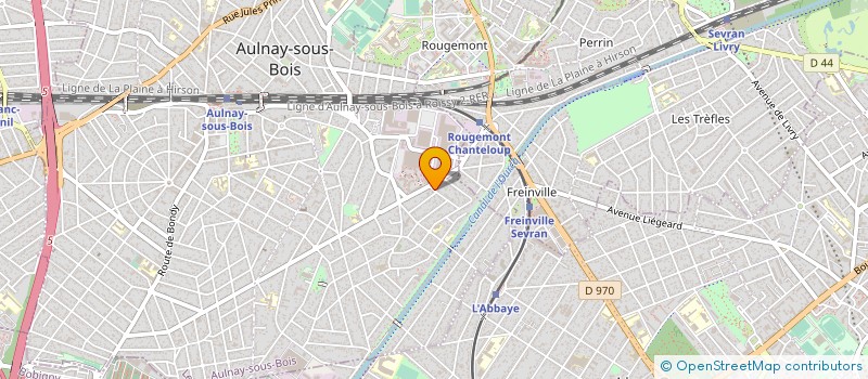 localisation de l'entreprise SOC ETUDE APPLIC FINANC SOCEAF à AULNAY-SOUS-BOIS