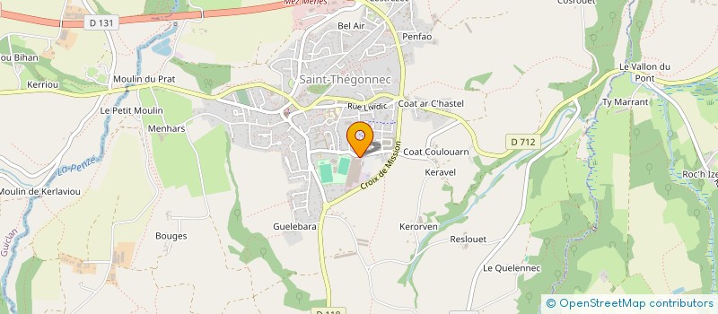 localisation de l'entreprise SOC ETUDE APPLIC GENERAL ELEMENT MECANIQ à SAINT-THEGONNEC LOC-EGUINER