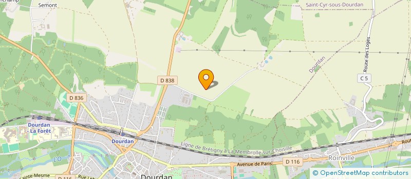 localisation de l'entreprise SOC ETUDE CONSEIL PLACEMENT à DOURDAN