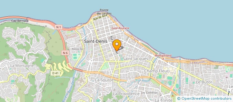 localisation de l'entreprise SOC ETUDE CONST IMMOBIL REUN MASCAREIGNE à SAINT-DENIS