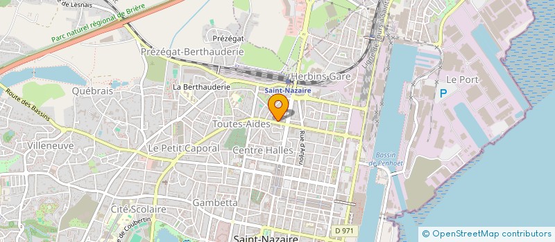 localisation de l'entreprise SOC ETUDE CONSTR AMENAGEMENT HABITAT à SAINT-NAZAIRE