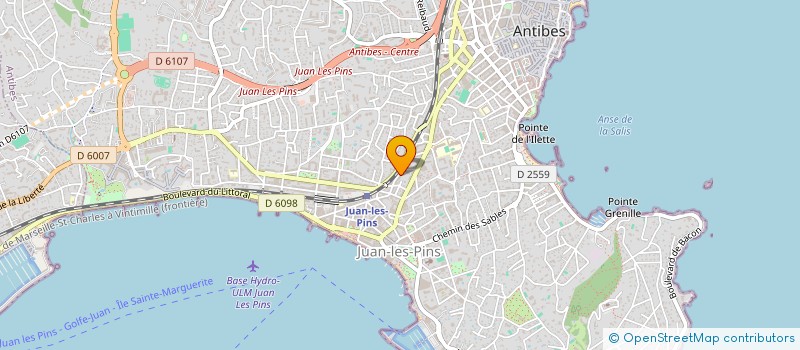 localisation de l'entreprise SOC ETUDE CONSTRUCTION RENOV IMMOB à ANTIBES