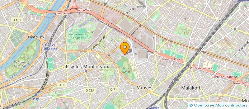 localisation de l'entreprise SOC ETUDE COORDINATION DE TRAVAUX à VANVES