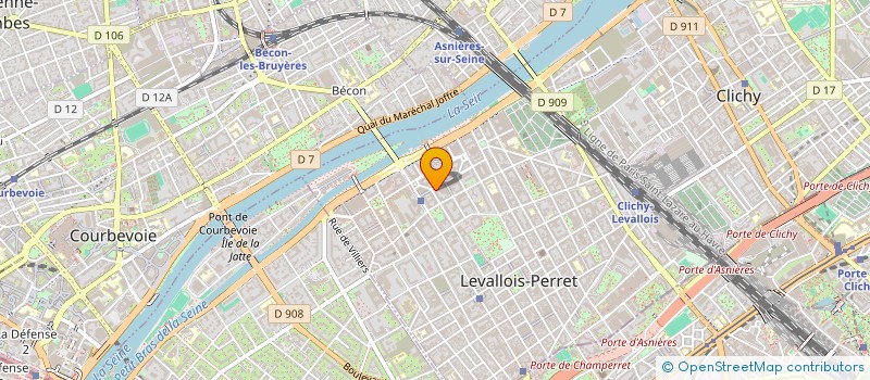 localisation de l'entreprise SOC ETUDE DEVELOPPEMEN PRESSE PERIODIQUE à LEVALLOIS-PERRET