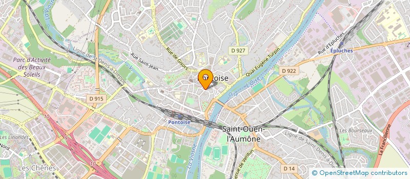 localisation de l'entreprise SOC ETUDE ET REALISATION D'HABITATION à PONTOISE