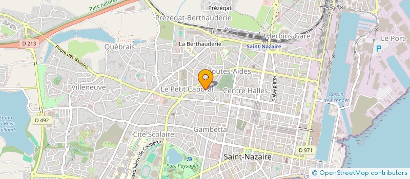 localisation de l'entreprise SOC ETUDE FABRICATION ELETRICITE INDUSTR à SAINT-NAZAIRE
