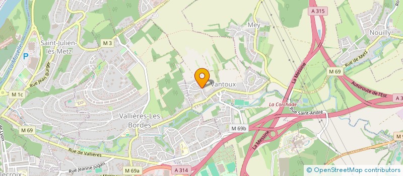 localisation de l'entreprise SOC ETUDE GESTION INVESTISS & PARTICIPAT à SAINT-JULIEN-LES-METZ