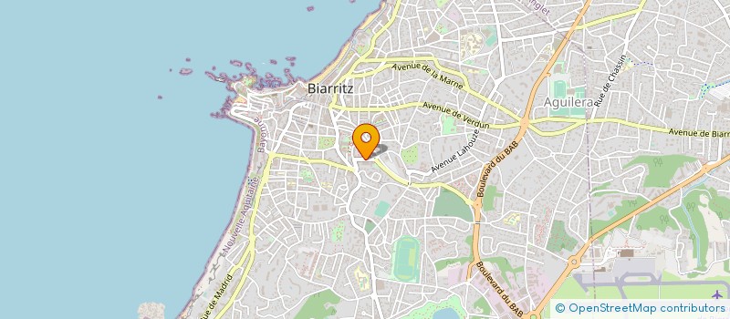 localisation de l'entreprise SOC ETUDE INVESTISS ASSISTANCE à ANGLET