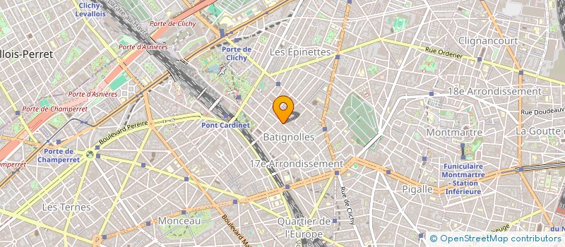 localisation de l'entreprise SOC ETUDE REALI GESTI BATIM TRAVA PUBLIC  PARIS