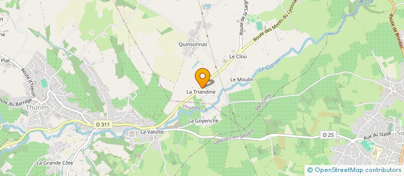 localisation de l'entreprise SOC ETUDE REALISAT ENERGI NOUV à MESSIMY