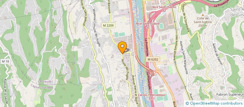localisation de l'entreprise SOC ETUDE REALISATION EXPLOITATION à SAINT-LAURENT-DU-VAR