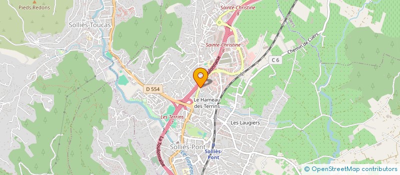 localisation de l'entreprise SOC ETUDE REALISATION SOLLIES PONTOISE  SOLLIES-PONT