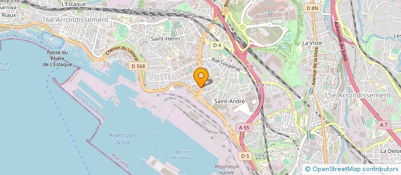 localisation de l'entreprise SOC ETUDE SYSTEMES INFORMATIONS à MARSEILLE