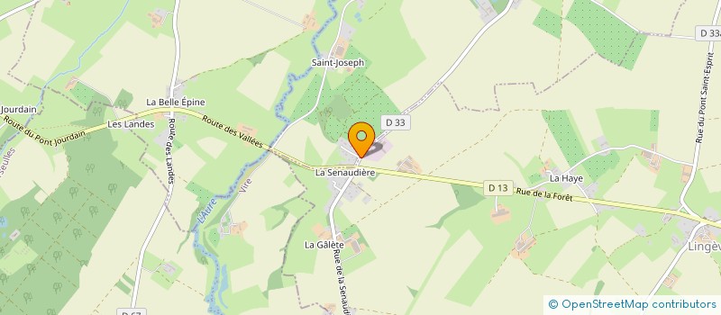 localisation de l'entreprise SOC ETUDE TECHN TOPOGRAPHIQUE NORMANDIE à JUAYE-MONDAYE