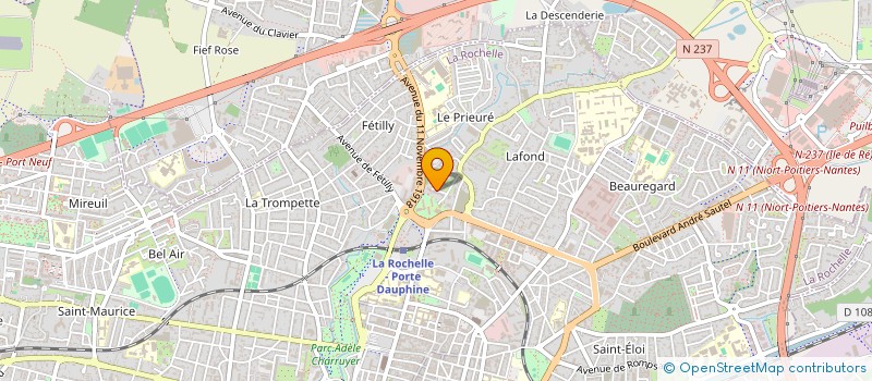 localisation de l'entreprise SOC ETUDE TRAITEMENT ORDURES MENAGERES à LA ROCHELLE