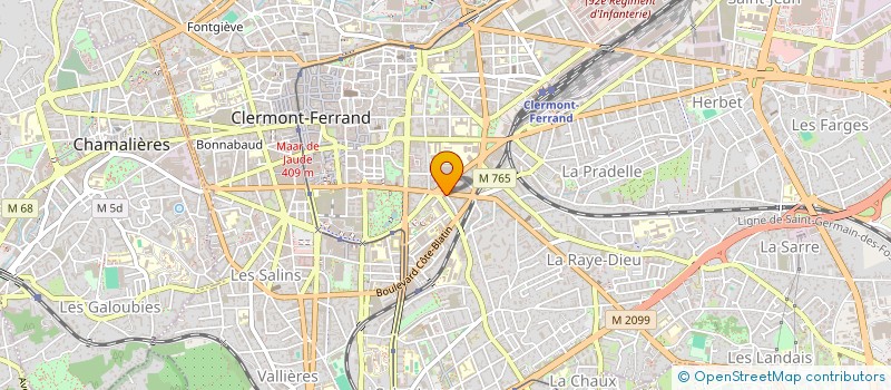 localisation de l'entreprise SOC ETUDES CONSEILS ASSISTANCE BATIMENTS  CLERMONT-FERRAND