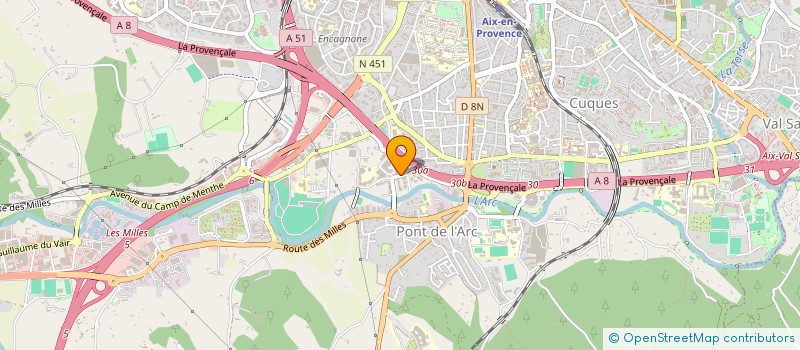 localisation de l'entreprise SOC ETUDES DE PARTICIPATIONS RESSOURCES à AIX-EN-PROVENCE