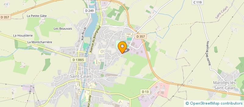 localisation de l'entreprise SOC ETUDES DEVELOPP ELECTRONIQUE ROBOTIQ  SAINT CALAIS