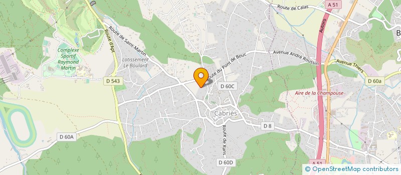 localisation de l'entreprise SOC ETUDES ET CONSTR SAMBIASE à CABRIES