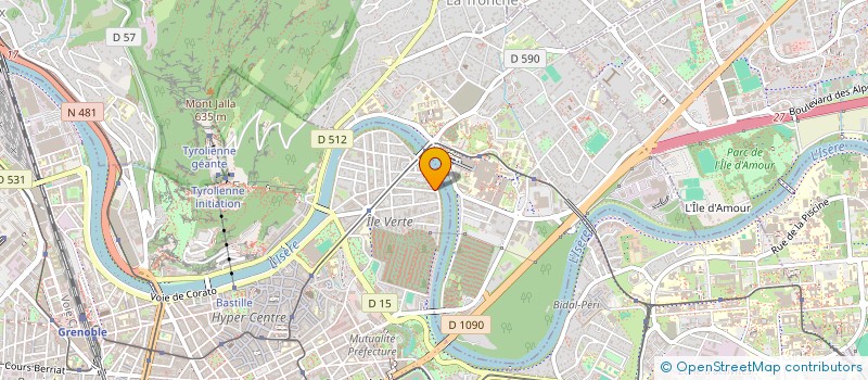 localisation de l'entreprise SOC ETUDES ET REALISATIONS  GRENOBLE