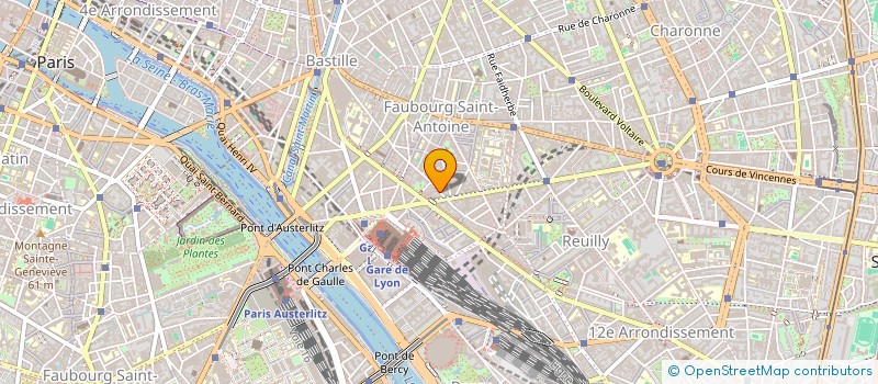 localisation de l'entreprise SOC ETUDES ET REALISATIONS AGROALIMENTAI  PARIS