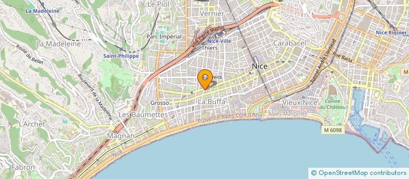 localisation de l'entreprise SOC ETUDES FINANCIERES IMMO AZUREENNE à NICE