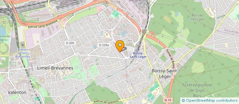 localisation de l'entreprise SOC ETUDES FORMATION APPRENTISSAGE à LIMEIL-BREVANNES