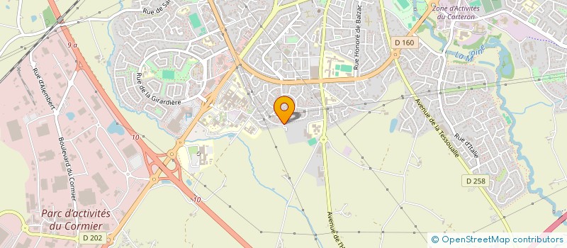 localisation de l'entreprise SOC ETUDES GESTION ET CONSEILS OUEST à CHOLET