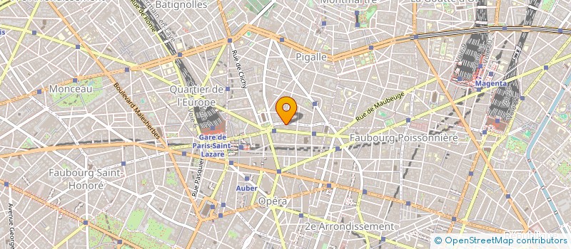 localisation de l'entreprise SOC ETUDES INGENIERIE & GEST IMMOBILIERE  PARIS