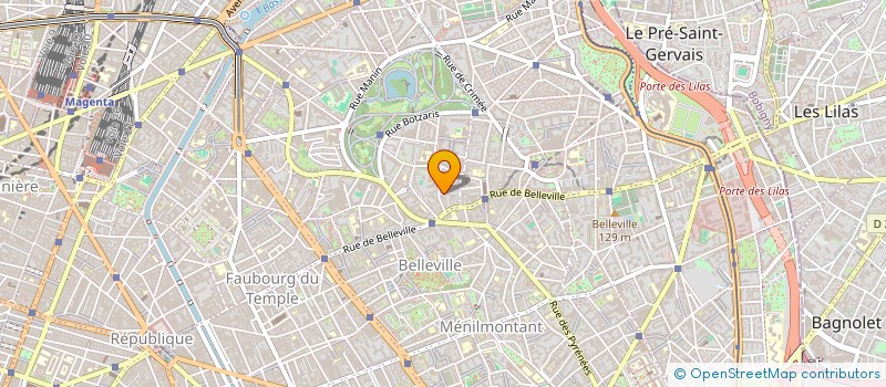 localisation de l'entreprise SOC ETUDES PROMOTION RESEAUX IMMOBILIERS à PARIS