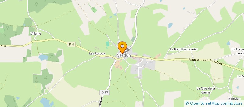 localisation de l'entreprise SOC ETUDES REALIS ELECTRO INFORM CENTRE  VESDUN