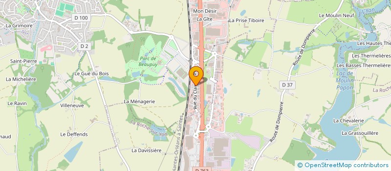 localisation de l'entreprise SOC ETUDES REALISAT INDUSTR GRAPHIQUES à MOUILLERON-LE-CAPTIF