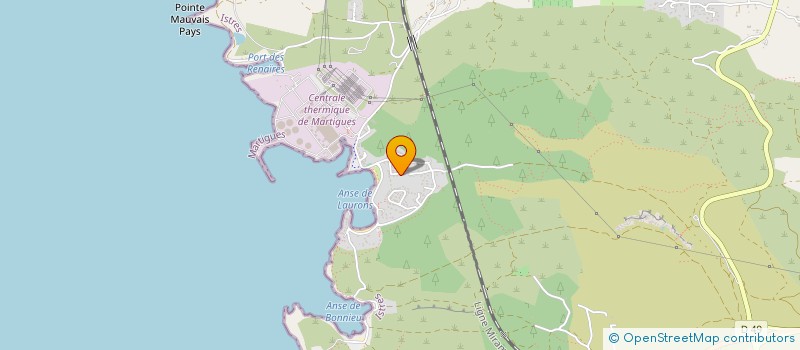 localisation de l'entreprise SOC ETUDES REALISATIONS IND MAINTENANCE à MARTIGUES